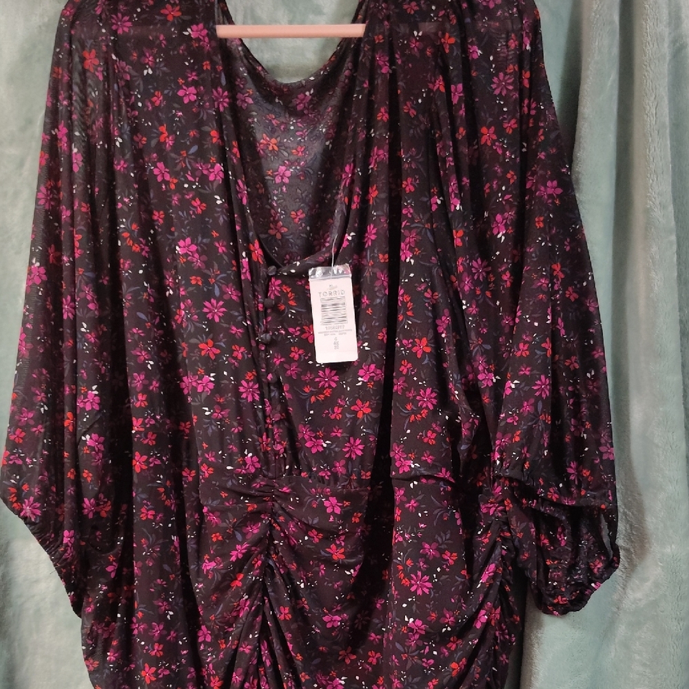Torrid Floral Print Dress